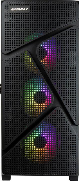 Produktbild Enermax MarbleShell MS31 ARGB (schwarz, Tempered Glass) (Mini-ITX, mATX, ATX)