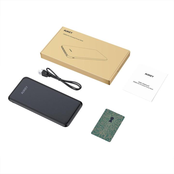 Produktbild Aukey Pb-Y14 (20000 mAh, 20 W, 74 Wh)