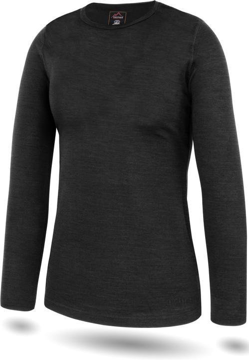 Actual product image Normani Ladies' merino long-sleeved shirt Mandurah - 2362 (XXL)