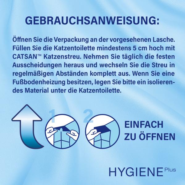 Image du produit Catsan Hygiene Plus (Ne s'agglomère pas, Biodégradable, Neutralisant, 4.82 kg)