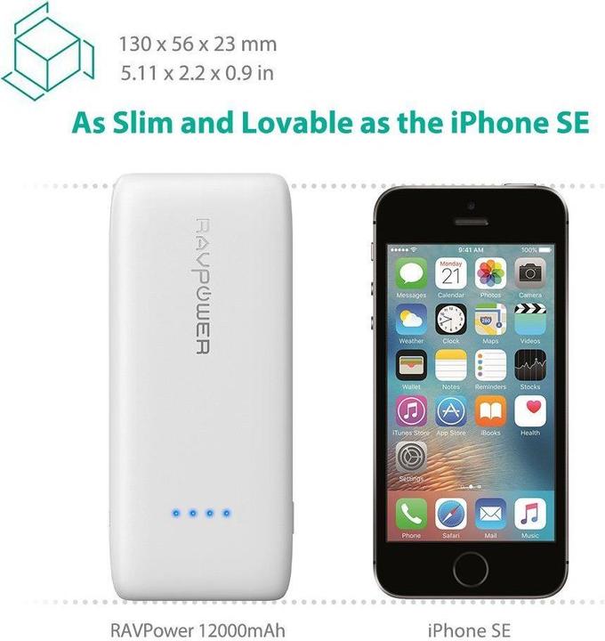 Produktbild RAVPower Rp-Pb060 (6700 mAh, 24.70 Wh)