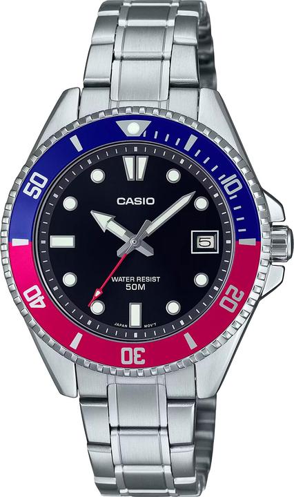 Actual product image Casio Collection - MDV-10D-1A3 (Analogue wristwatch, 38 mm)