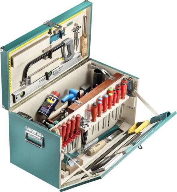 Produktbild technocraft Zimmerei-Werkzeugkiste MASSIV 167-tlg (167 Teile)