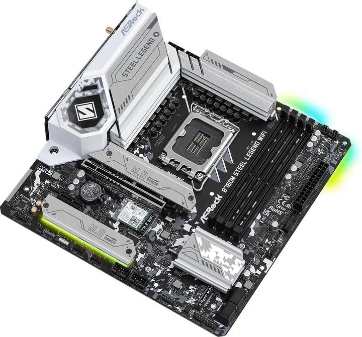 AsRock B760M Steel Legend (LGA 1700, Intel B760, mATX)