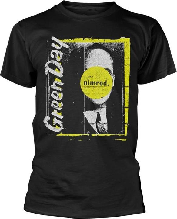 Green Day Nimrod TShirt Rückseitiger Aufdruck