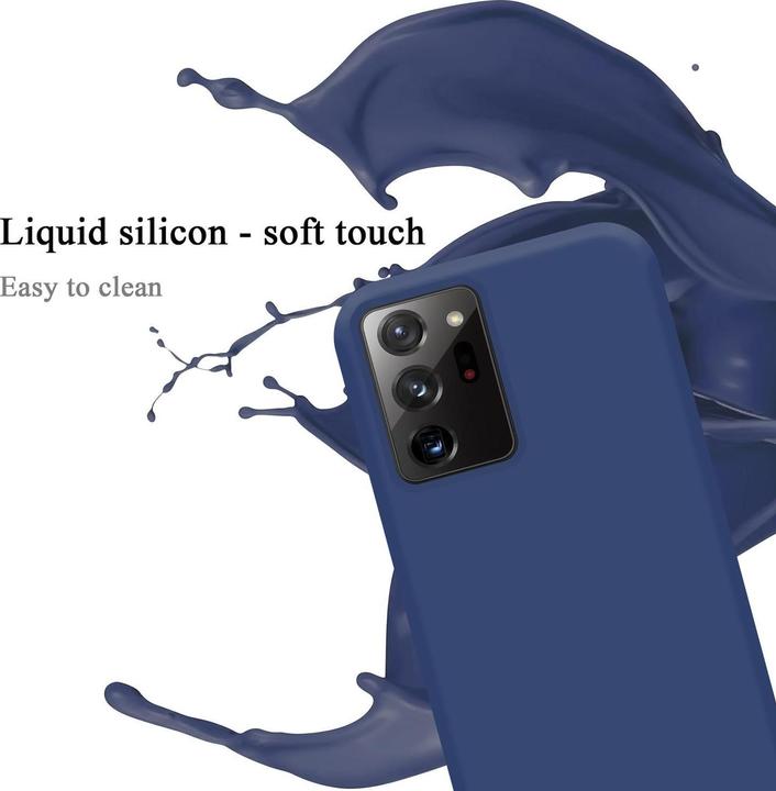 Immagine prodotto Cadorabo Copertura della cassa del silicone liquido TPU (Samsung Galaxy Note 20 Ultra)