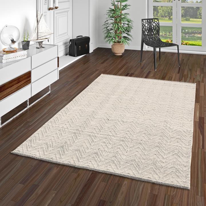 Actual product image Pergamon Nature Carpet Kelim Wool Lara Melted (140x200 cm)