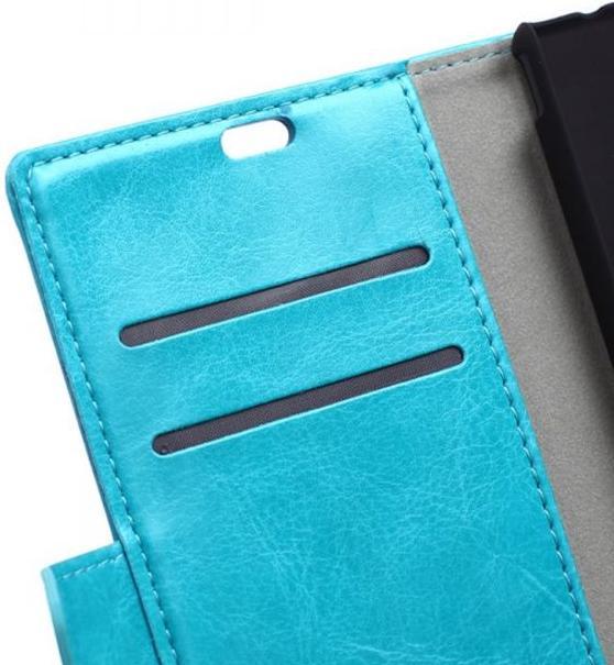 Produktbild MU Classic Crazy Horse Leder Cover (Sony Xperia M4 Aqua)