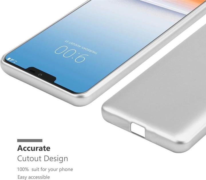 Image du produit Cadorabo Couverture métallique mate TPU (G7 ThinQ, OnePlus X, LG G7 Fit)