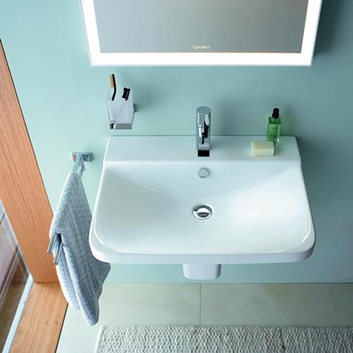 Actual product image Duravit Glass holder KARREE glass matt chrome