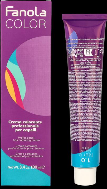 Produktbild Fanola 1*0 Negro 100ml (1.0 Black)