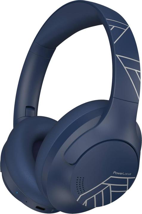 Produktbild PowerLocus Wireless Headphones P3 (navy-silver) (50 h, Kabellos)