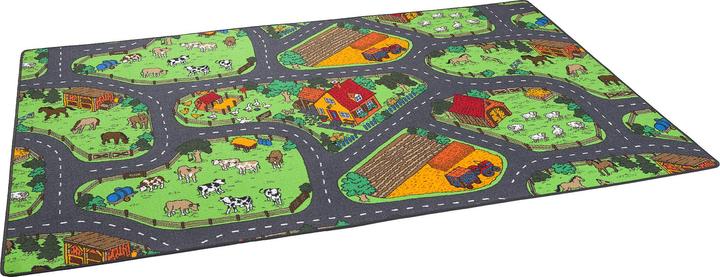 Immagine prodotto Snapstyle I bambini giocano alla fattoria di tappeti (80 x 160 cm)