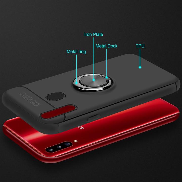 Actual product image Cadorabo TPU Auto Focus Cover (Samsung Galaxy A20s)