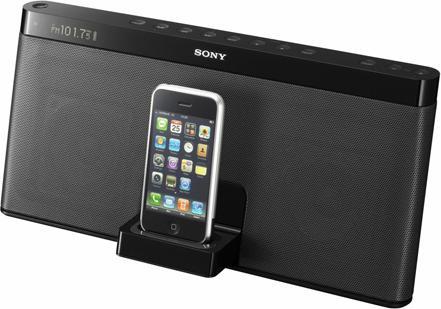 Produktbild Sony RDP-XF100IP, Radio mit iPod Dock, schwarz