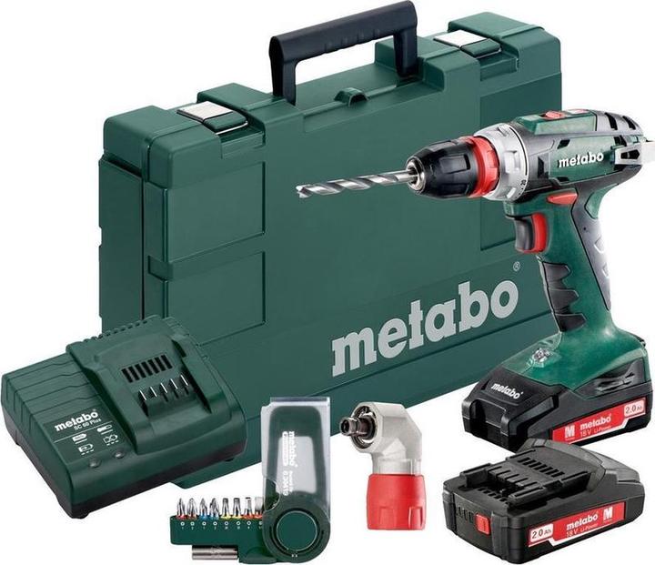 Image du produit Metabo perceuse-visseuse à batterie 18 Volt BS 18 Quick Set (Fonctionnement sur batterie)