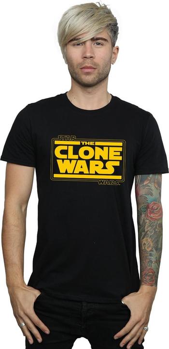 Produktbild Star Wars Clone Wars Logo TShirt (4XL)