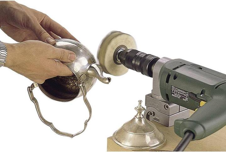 Produktbild wolfcraft wolfcraft 1 Profi-Polier-Set 6-tlg. (gebürstet)
