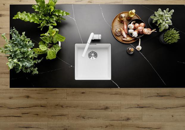 Image du produit Blanco Subline 400-U (Evier sous plan, 43 cm, 46 cm)