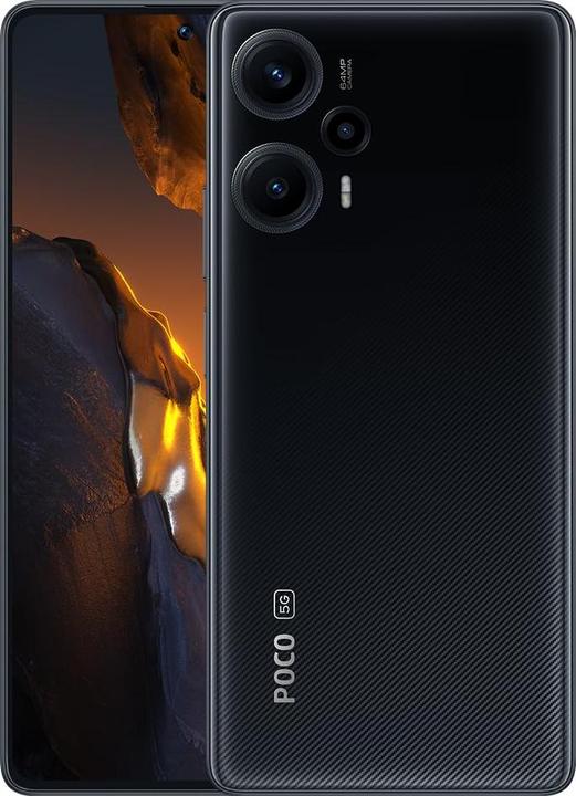 Produktbild Xiaomi Poco F5 (256 GB, Schwarz, 6.67", Dual SIM, 64 Mpx, 5G)