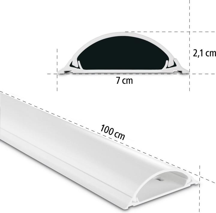 Actual product image Hama Cable duct (Duct, 100 cm)