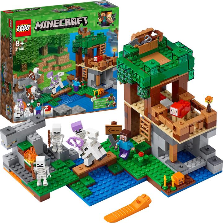 Produktbild LEGO Die Skelette kommen (21146, LEGO Minecraft)