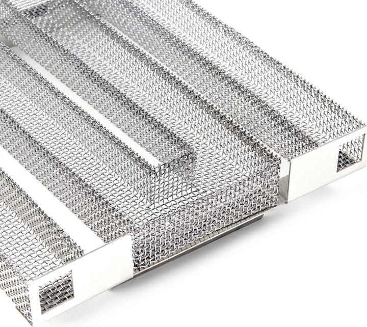 Produktbild Wiltec BBQ Sparbrand 22,5x17,5x4,5cm Edelstahl Kaltrauchgenerator