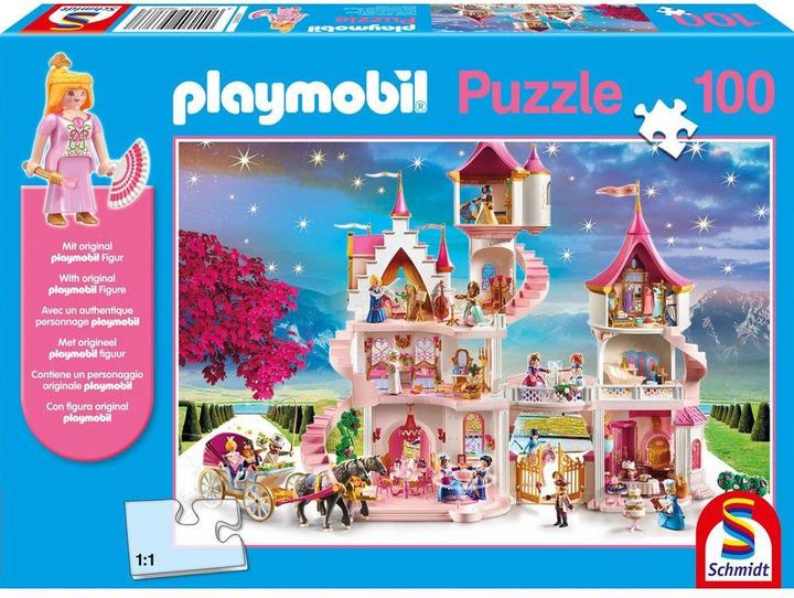 Actual product image Schmidt Spiele Playmobil princess castle incl original figure (100 pieces)