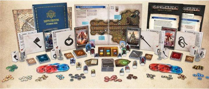 Actual product image Feuerland Gloomhaven - The Paws of the Lion (German)