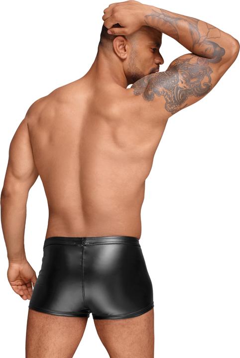 Produktbild Noir Handmade Wetlook shorts with PVC pleats (S)
