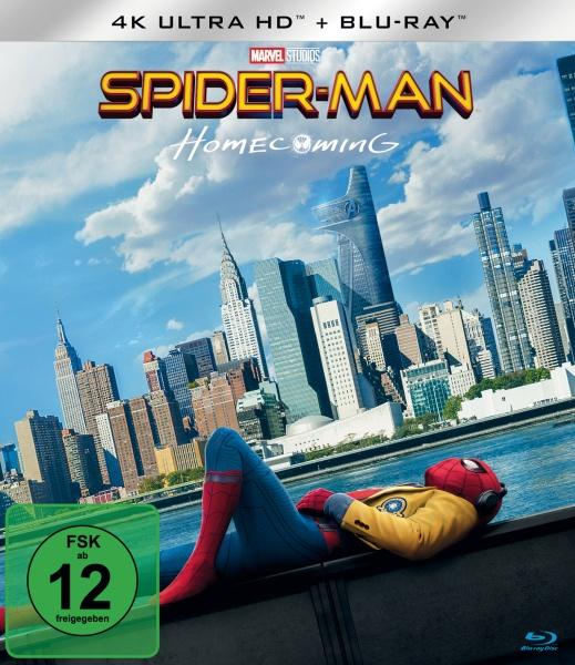 Sony Spider-Man: Homecoming (4k Blu-ray, 2017, German)