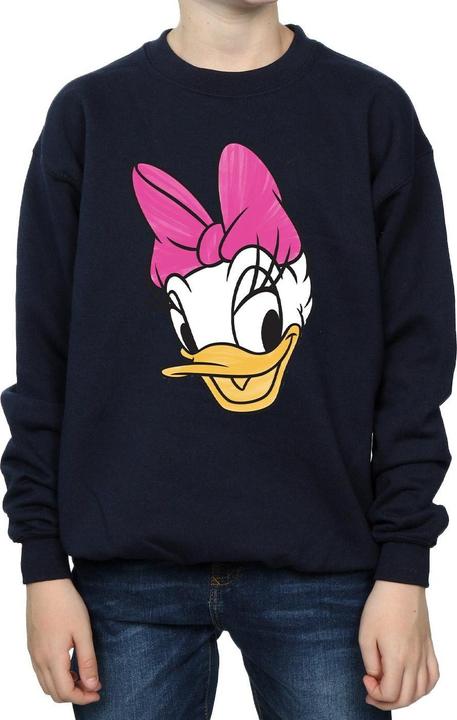 Produktbild Disney Daisy Duck Head Painted Sweatshirt Jungen (140, 146)