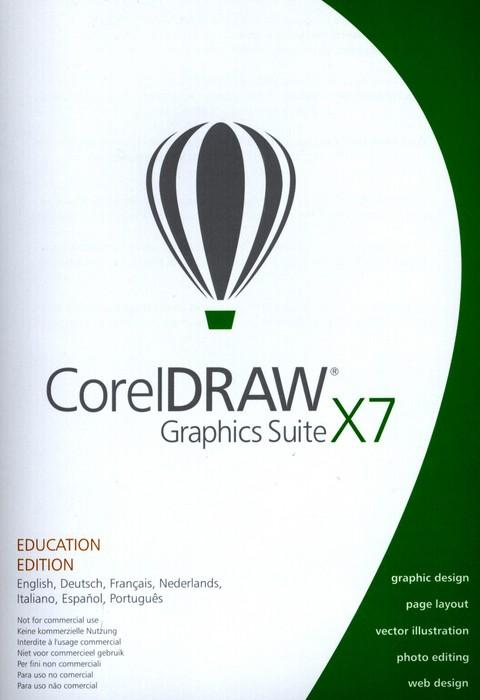 Produktbild Corel CorelDRAW Graphics Suite X7 Schulversion (1 User)