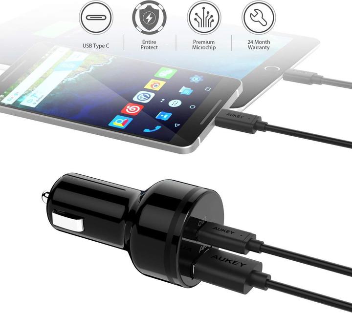 Image du produit Aukey CC-Y7 Auto Charger