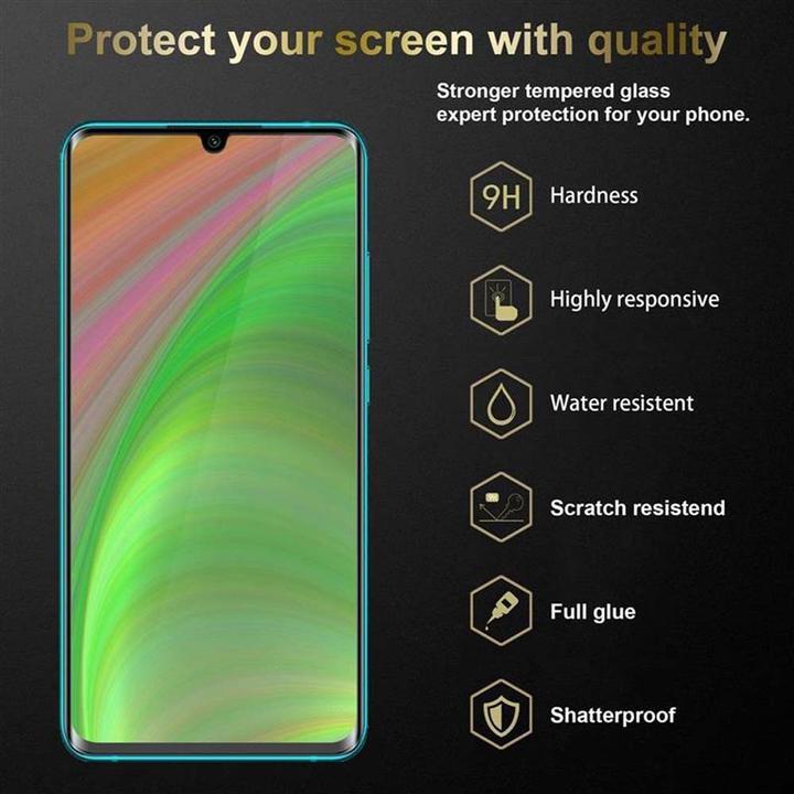 Immagine prodotto Cadorabo vetro di protezione (3 Pezzo/i, Xiaomi Mi Note 10, Xiaomi Redmi Nota 10S)