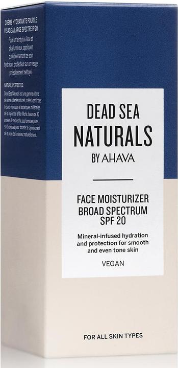 Immagine prodotto Ahava Idratante viso del Mar Morto Naturals ad ampio spettro SPF 20 (50 ml, Crema da giorno, SPF 20)