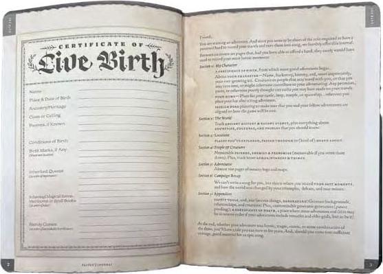 Immagine prodotto Beadle & Grimm´s Taccuino A5 Diario del giocatore (A5)