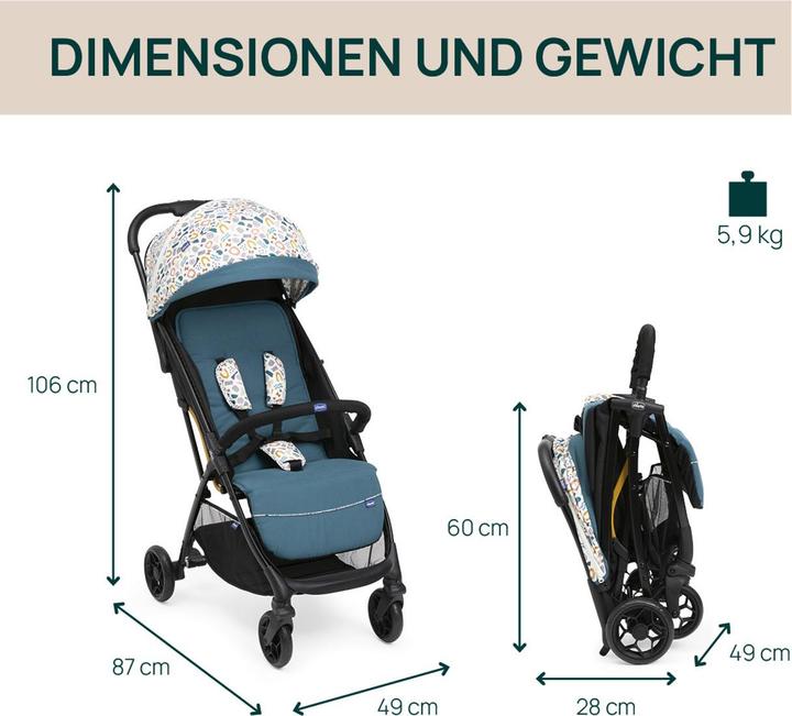 Actual product image Chicco Glee Stroller