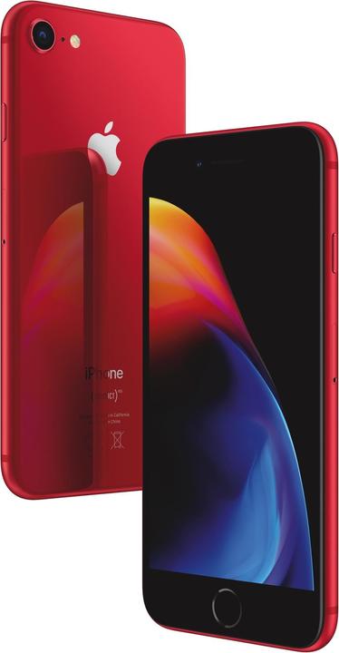Actual product image Apple iPhone 8 (64 GB, (PRODUCT)​RED, 4.70", Single SIM, 12 Mpx, 4G)