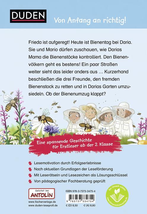 Actual product image Duden Leseprofi – Die Bienenretter, 2. Klasse (German, Luise Holthausen, Iris Hardt, 2022)