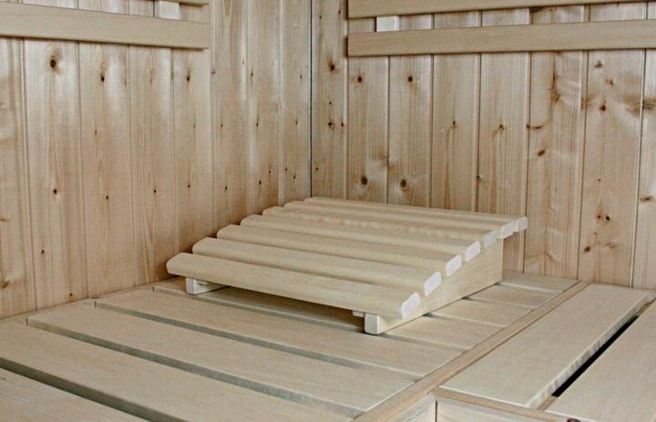 Produktbild Karibu Cortona mit Dachkranz (9 KW interne Steuerung)
