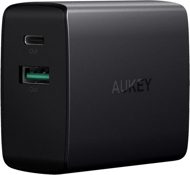 Aukey PA-Y9 Dual Port Wall Charger (25.50 W)