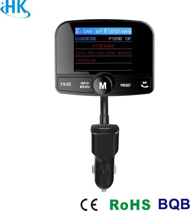 Immagine prodotto Ohmex Trasmettitore DAB+ per auto Kit vivavoce Bluetooth per auto