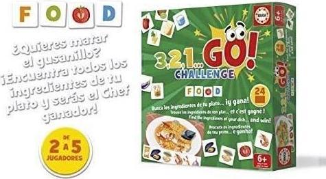 Actual product image Educa Puzzle game 3, 2, 1... the beginning! (Food Challenge)