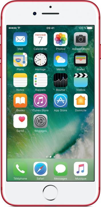 Apple iPhone 7 (128 GB, (PRODUCT)RED, 4.70", Single SIM, 12 Mpx, 4G)