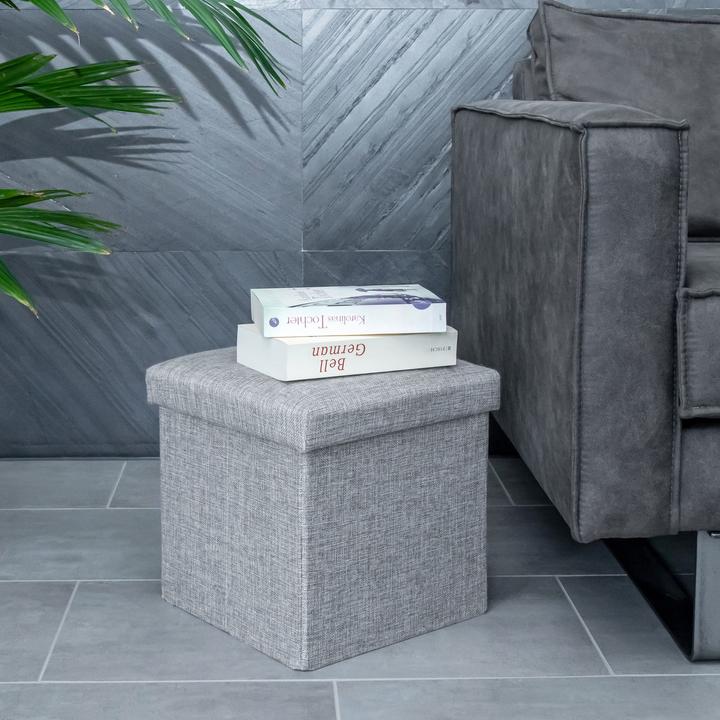 Actual product image Intirilife Cube seat ALASKA GREY