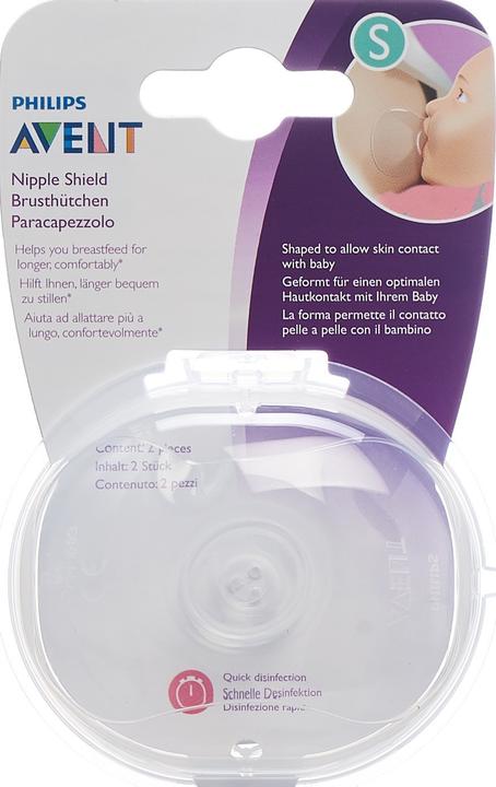 Produktbild Philips Avent Brusthütchen (S)