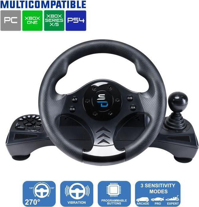 Immagine prodotto Subsonic Superdrive GS750 Drive pro (PS4, Xbox Series X, Xbox Serie S, Xbox One X, Xbox One S)