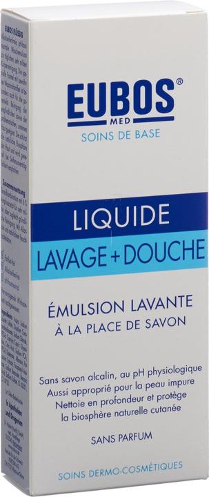 Eubos Seife flüssig unparf blau (Flüssigseife, 200 ml)