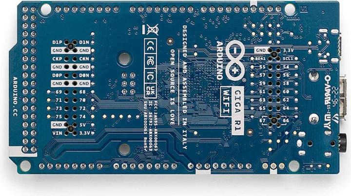 Image du produit Arduino ABX00063 Giga R1 Wifi